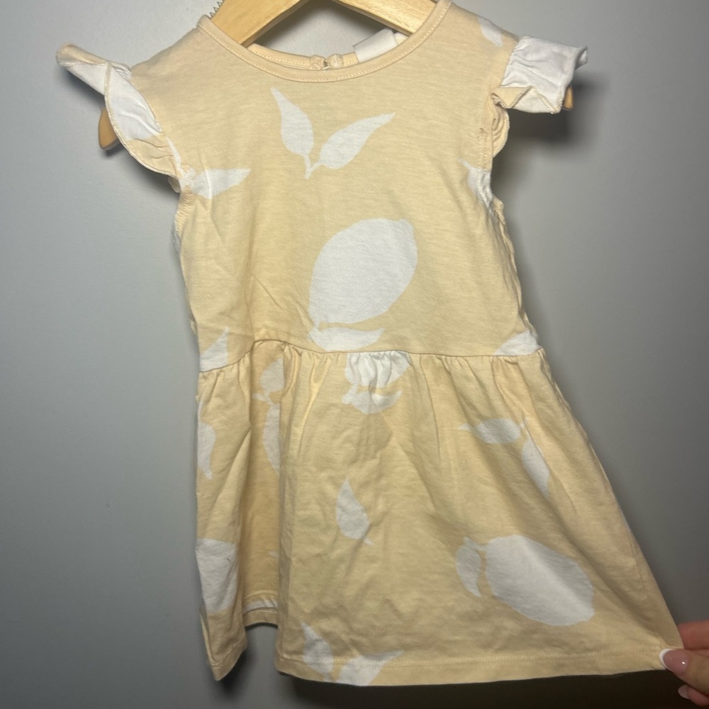 5 For $30 H&M Cream and White Kids Dress